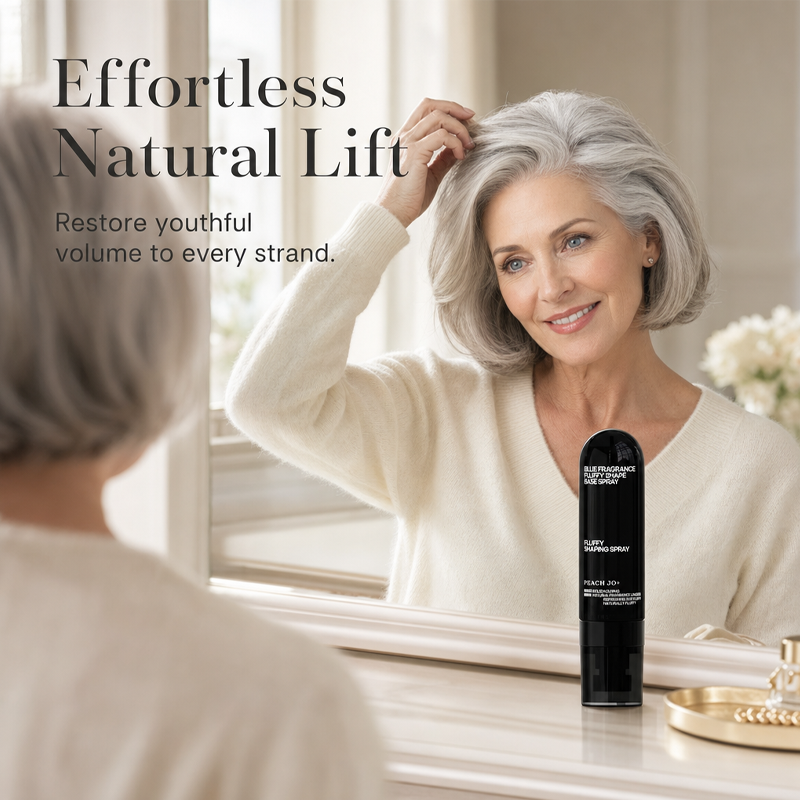 💥【50% OFF】🔥 Volumeversterkende Stylingspray | Voor Dun Haar | Lift van de Wortel | Luchtig Niet Plakkerig | Bestand tegen Vochtigheid | Zachte Perzikgeur | 90ml 💇‍♀️