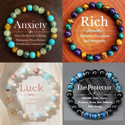 📢📢50% KORTING!! ⏰Natuursteen Kralen Armband