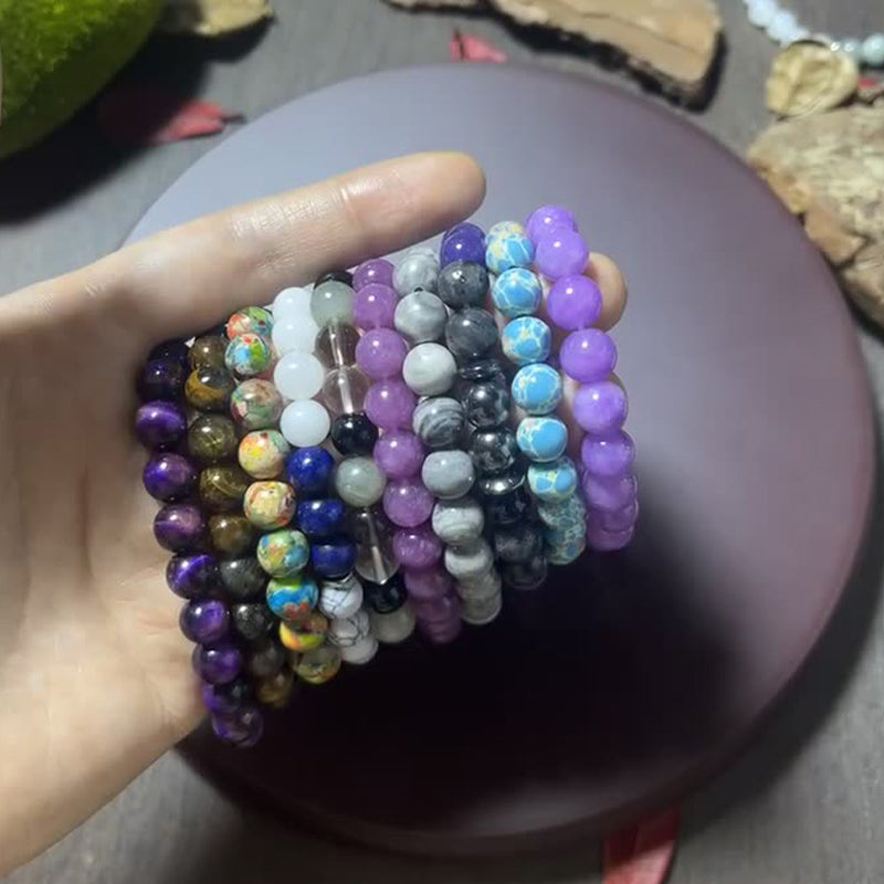 📢📢50% KORTING!! ⏰Natuursteen Kralen Armband