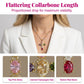 Dames Kleurrijke Zirkoon Kruis Hanger Ketting