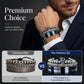Heren Roestvrij Staal Kroon Armband 3-Delige Set