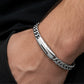 Heren Titanium Staal Armband Minimalistisch Hip Hop Ketting