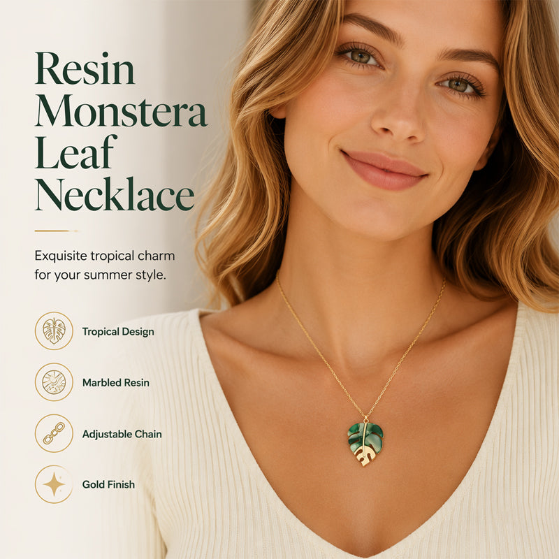 Mode Blad Hanger Ketting