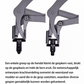 Multifunctioneel auto clip verwijderaar gereedschap