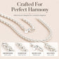Elegant Silver-Tone Braided Wheat Chain Necklace
