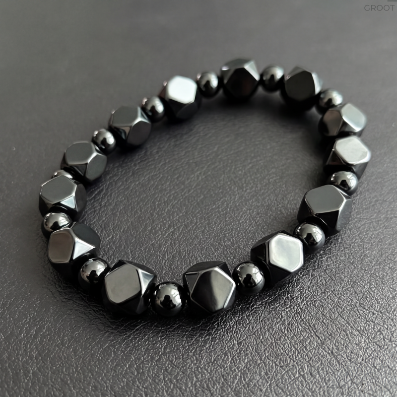 Vintage Ronde Synthetische Steen Armband