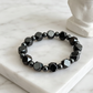 Vintage Ronde Synthetische Steen Armband
