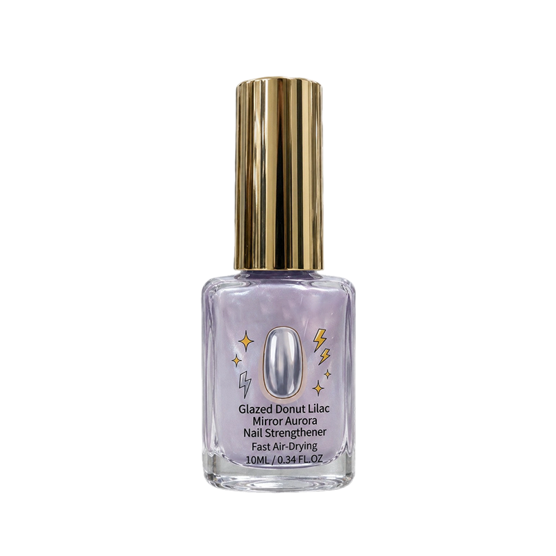 💜 Lila Spiegel Nagelversterker – Glanzend, Veganistisch, Versterkt ✅