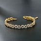 Elegante armband met glinsterend hartje voor dames
