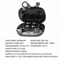 2-in-1 TWS-oordopjes met sets voor ooropening en in-ear