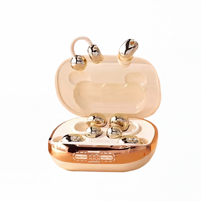 2-in-1 TWS-oordopjes met sets voor ooropening en in-ear