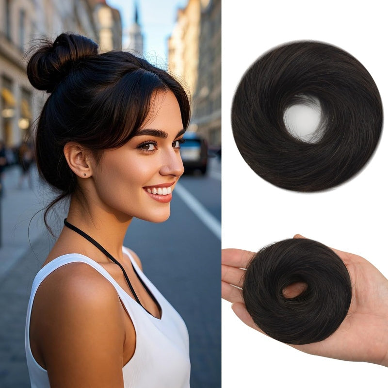 🏆💖 50% KORTING + 1 GRATIS! Maak in seconden een volle chique knot – zelfs met dun of kort haar. Blijft de hele dag zitten, geen gedoe!