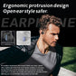 Bluetooth-headset met open oorontwerp en ruisonderdrukkende microfoon