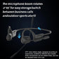 Bluetooth-headset met open oorontwerp en ruisonderdrukkende microfoon
