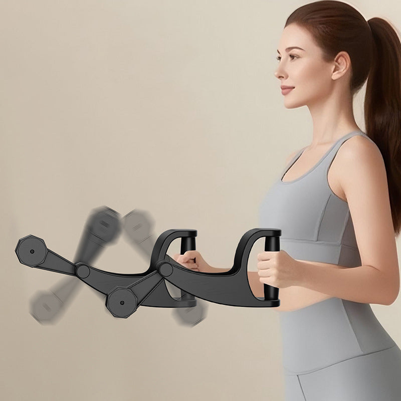 Armtrainer met handaandrijving en verstelbare gewichten