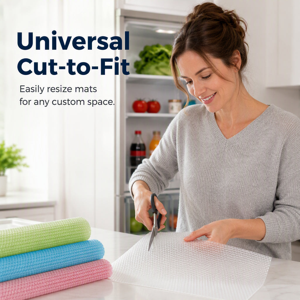 🧊 NU 50% KORTING! 🛡️ Waterdichte koelkastplankbeschermers – anti-slip, makkelijk schoon te maken & veilig voor voedsel – Houdt je koelkastplanken fris en netjes ✨