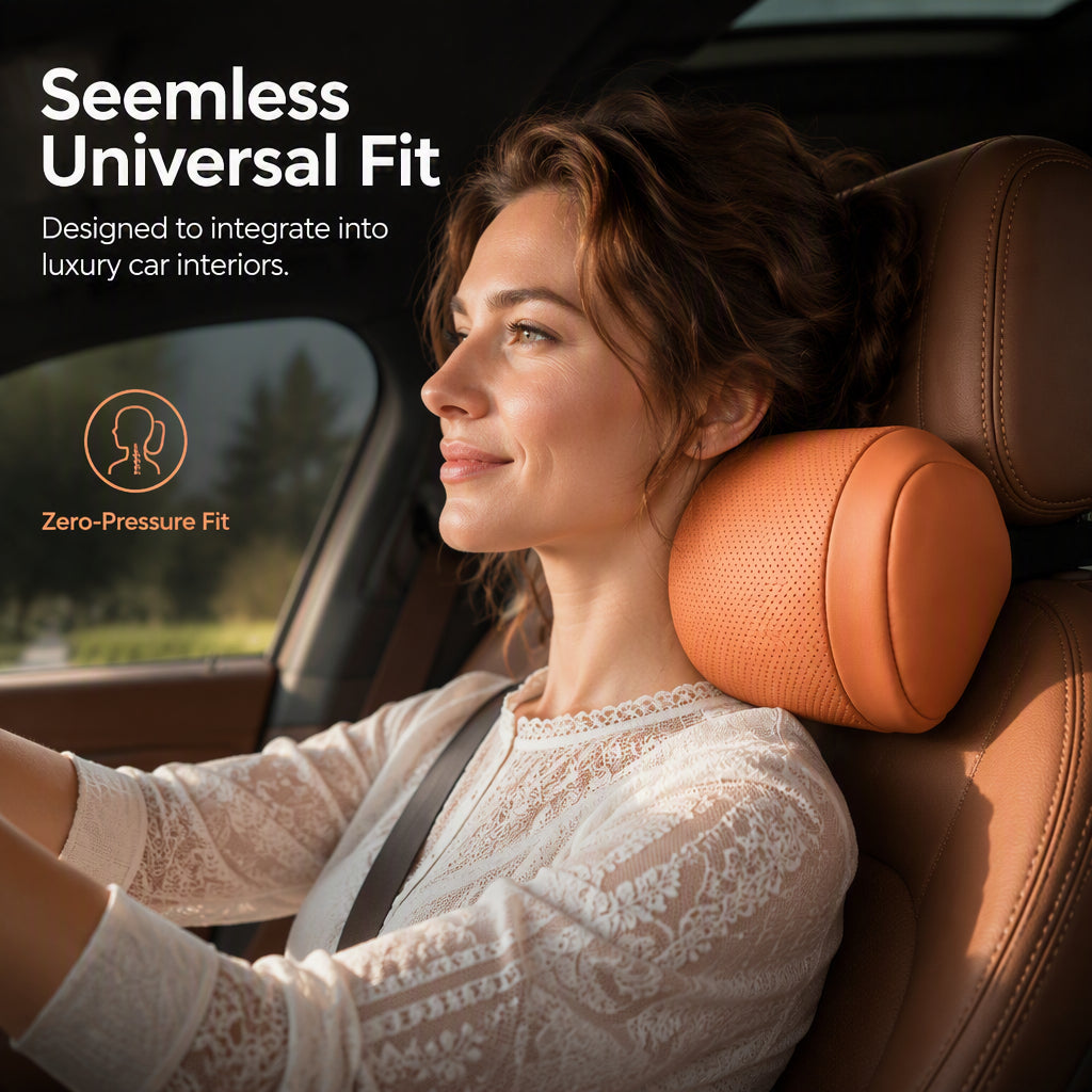 🚗 Ergonomisch Autokussen voor Nekondersteuning – Zacht, Ademend en Perfect voor Lange Ritten 🛣️💆‍♂️