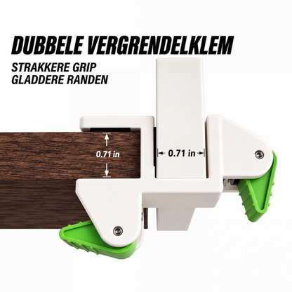 🔩 Installatieklem voor houtbewerkingsvulplaat