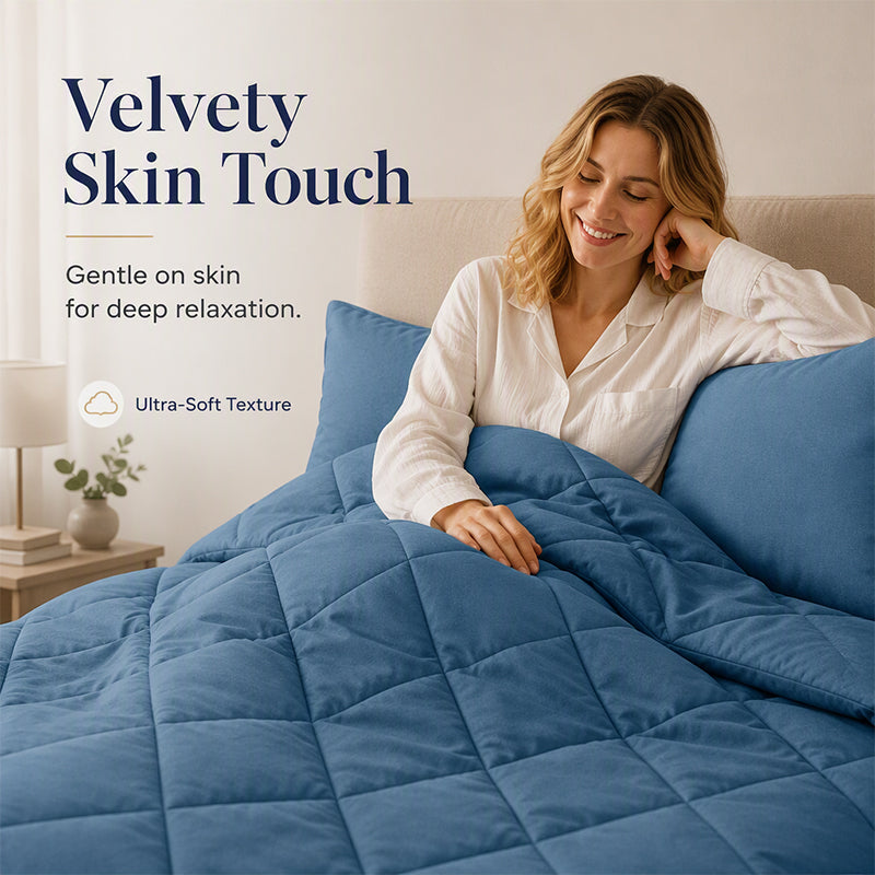 ⏰🛏️3-teiliges Steppbett-Set aus gebürsteter Mikrofaser