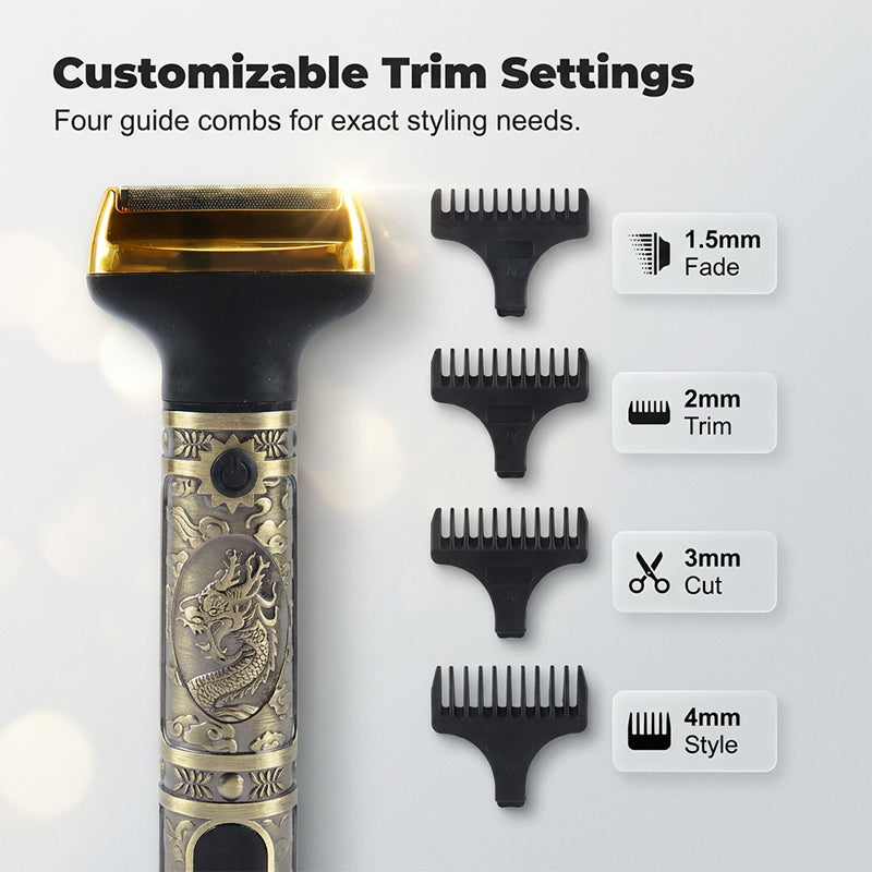 Professionele tondeuse- en trimmerset voor heren