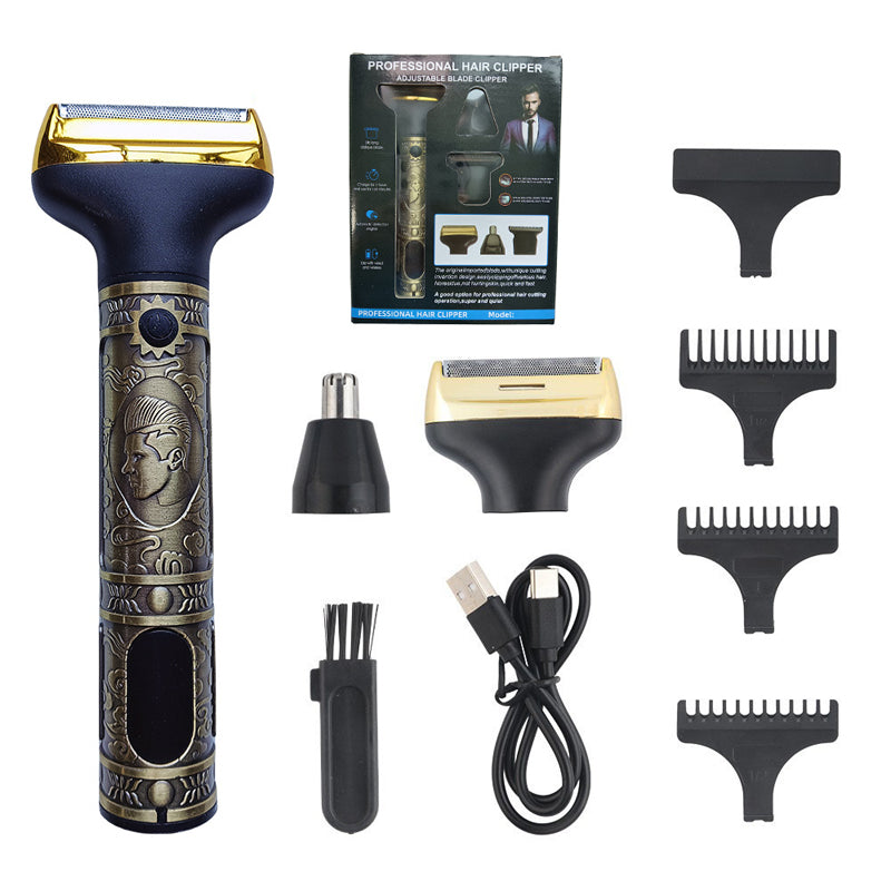 Professionele tondeuse- en trimmerset voor heren