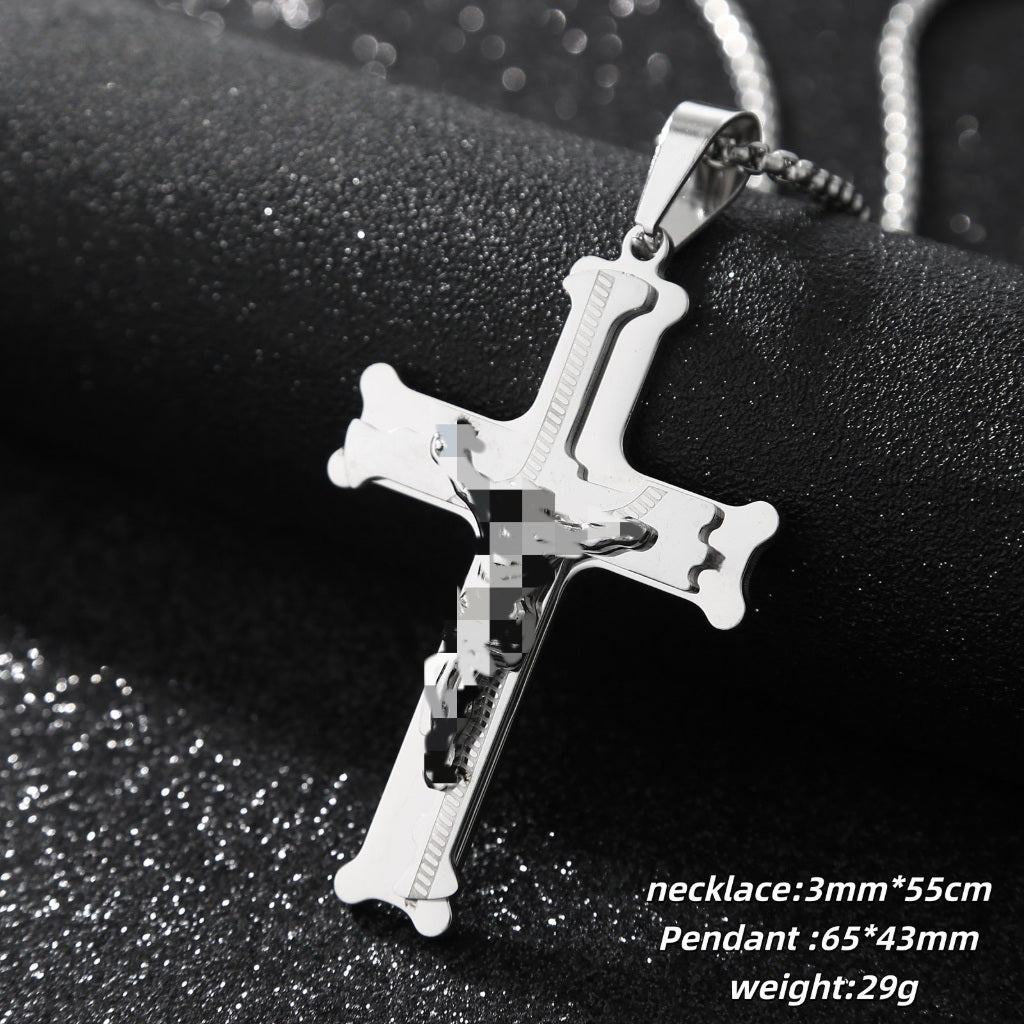 Ketting met opvallende kruishanger