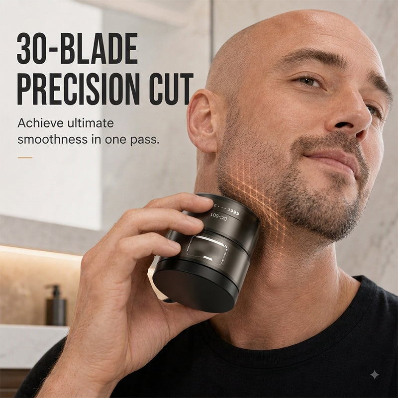 📢📢50% OFF !! ⏰2-in-1 scheerapparaat – kaal scheren én baard trimmen met 1 apparaat