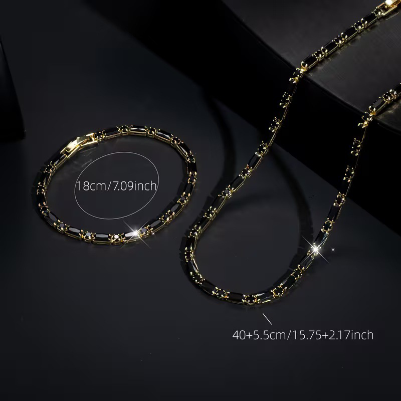 Sparkling Jewelry Set for Men