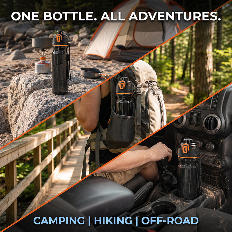 Outdoor Sports Water Bottle with Spray Mist