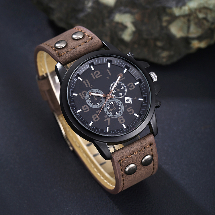🎁⌚ 50% ! 👔Herren-Geschenkset 7-teilig – Uhr, Geldbörse, Gürtel, Sonnenbrille & Schlüsselanhänger