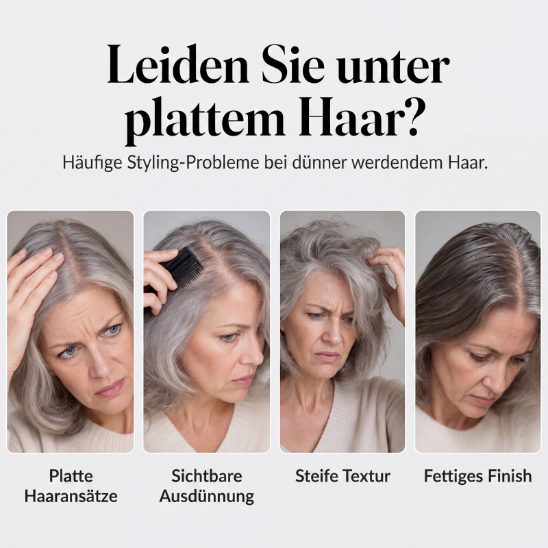 🎉Zeitlich begrenzt 💥3 kaufen, 2 gratis dazu💇🏻‍♀️Von Friseuren empfohlen! 🔥Styling in 3 Sekunden! Mühelos fluffige und elegante Frisuren kreieren! 👩 Volumen- und Festigungsspray mit Pfirsichduft