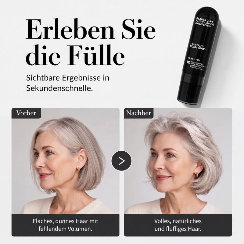🎉Zeitlich begrenzt 💥3 kaufen, 2 gratis dazu💇🏻‍♀️Von Friseuren empfohlen! 🔥Styling in 3 Sekunden! Mühelos fluffige und elegante Frisuren kreieren! 👩 Volumen- und Festigungsspray mit Pfirsichduft