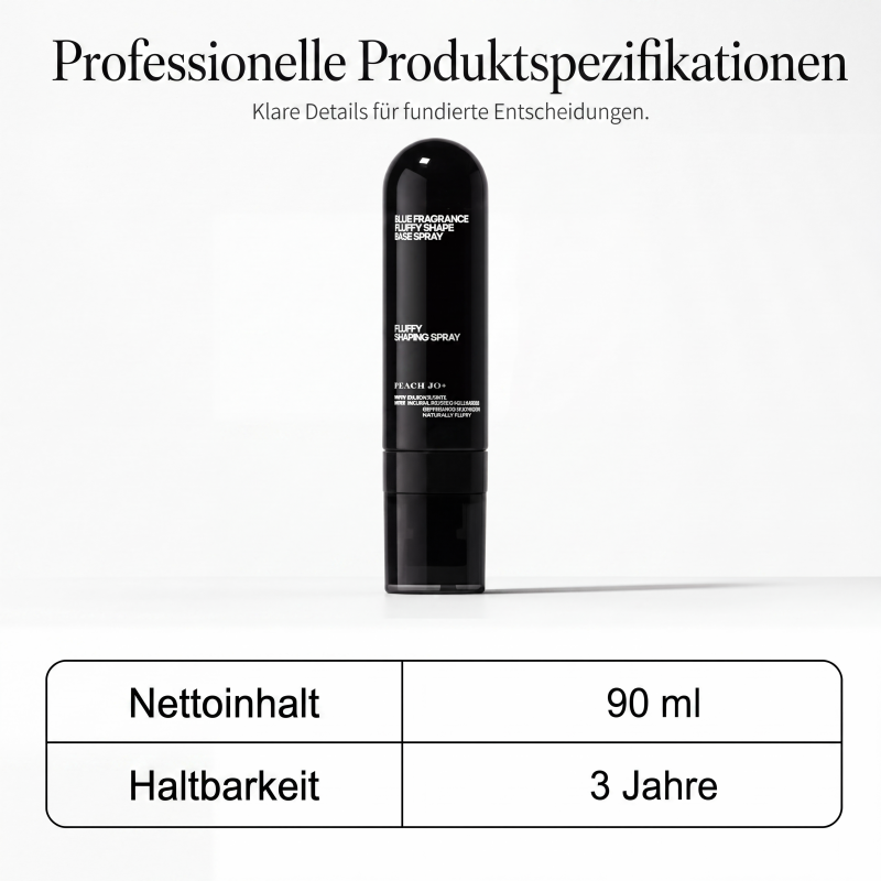 🎉Zeitlich begrenzt 💥3 kaufen, 2 gratis dazu💇🏻‍♀️Von Friseuren empfohlen! 🔥Styling in 3 Sekunden! Mühelos fluffige und elegante Frisuren kreieren! 👩 Volumen- und Festigungsspray mit Pfirsichduft