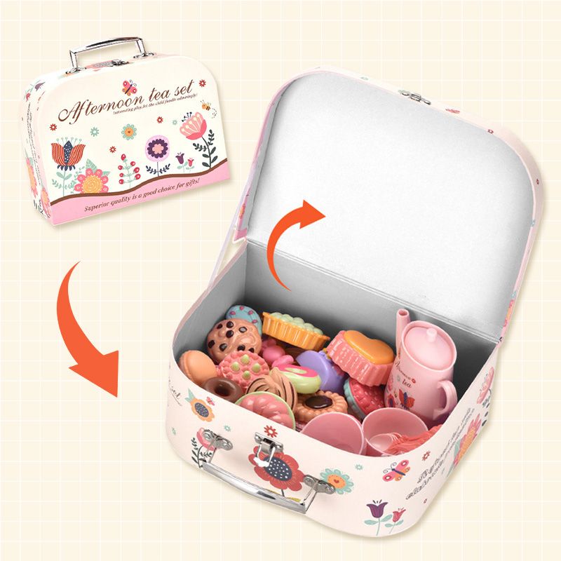 🦄🏰 NU 50% KORTING! Unicorn Kasteel Theeservies voor Kinderen – Leuk voor Rollenspellen, Theekransjes & Fantasiespel | Compact & Makkelijk Mee te Nemen ✨