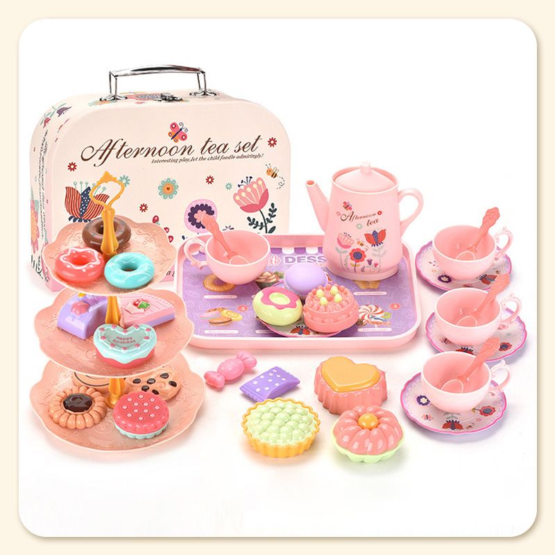 🦄🏰 NU 50% KORTING! Unicorn Kasteel Theeservies voor Kinderen – Leuk voor Rollenspellen, Theekransjes & Fantasiespel | Compact & Makkelijk Mee te Nemen ✨
