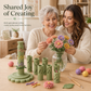 DIY Clay Flower Shaping Tool and Modular Clay Bloom Maker for Handmade Crafts