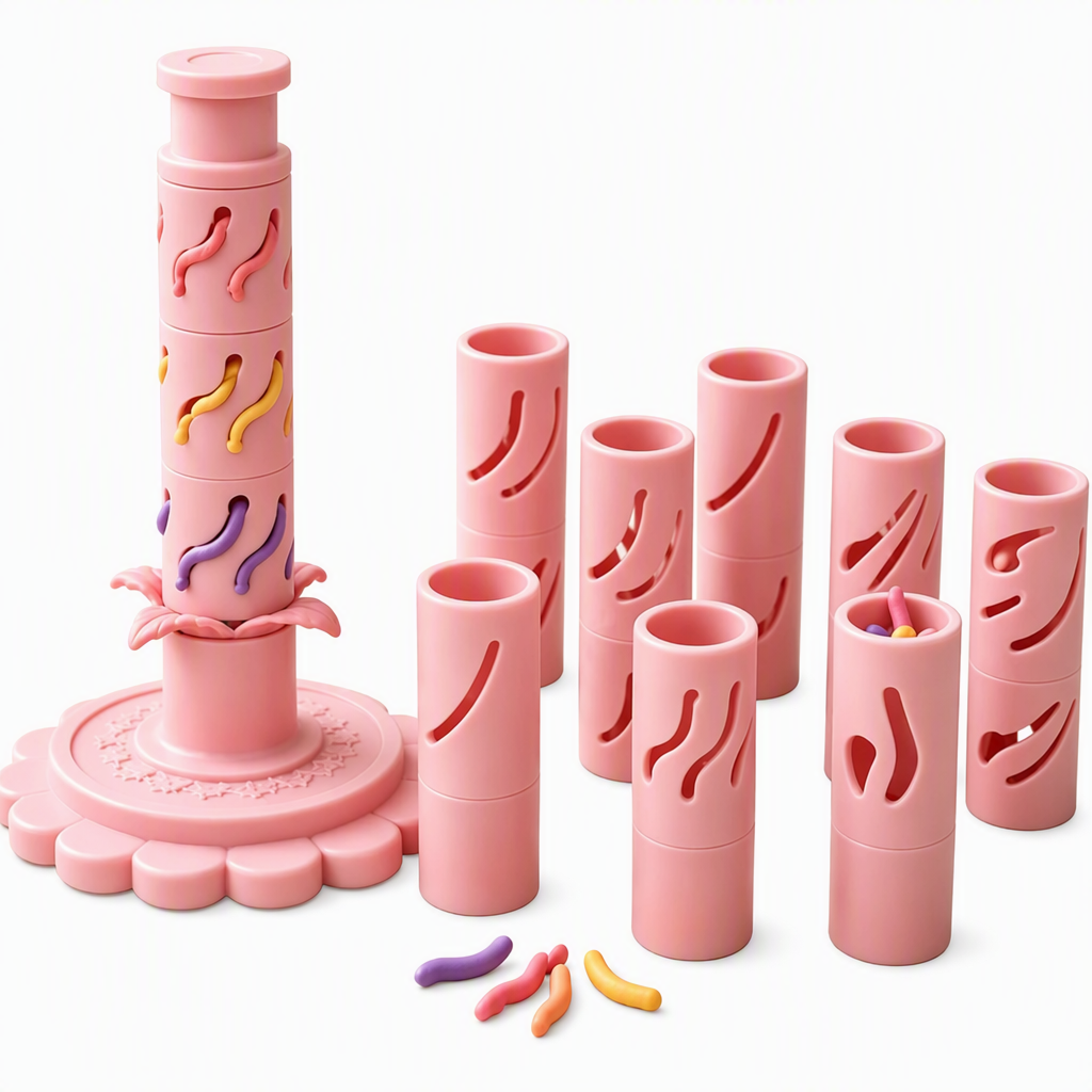 DIY Clay Flower Shaping Tool and Modular Clay Bloom Maker for Handmade Crafts