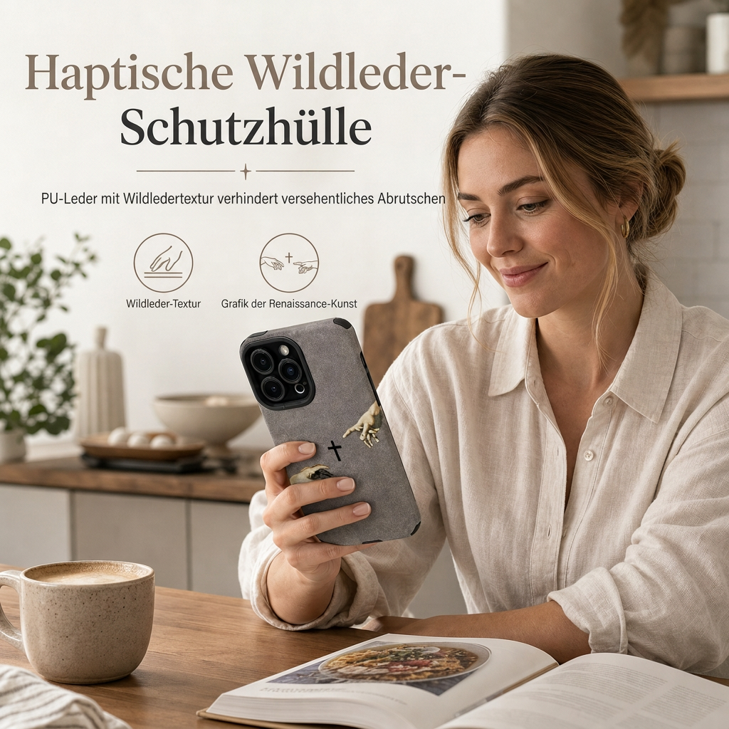 📱 50% RABATT! 🛡️ Wildleder-Schutzhülle – Stoßfest & hochwertig ✨