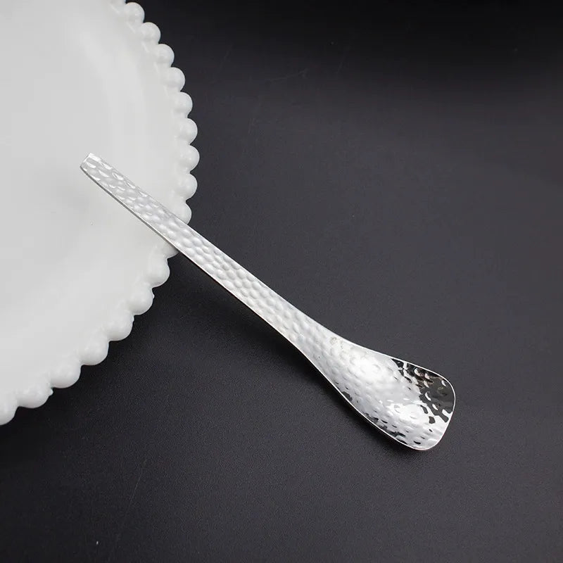 🍰✨ Japanisches Dessert-Besteck aus 304 Edelstahl – Ergonomischer Griff & lebensmittelecht | Premium Qualität