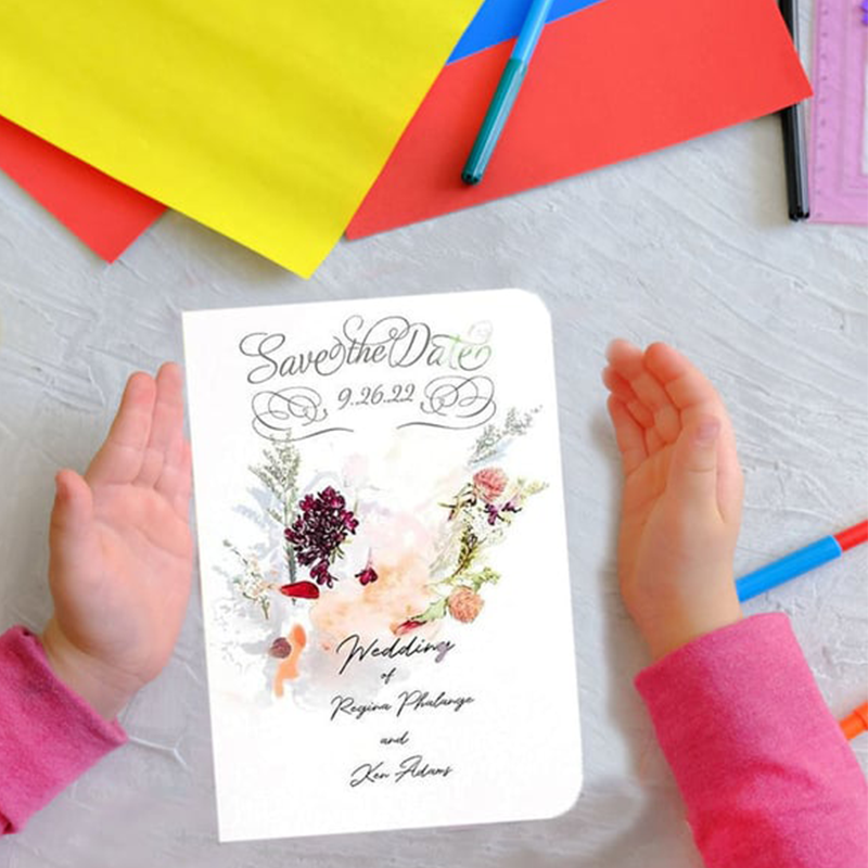 Blank Watercolor Cards and Envelopes Set