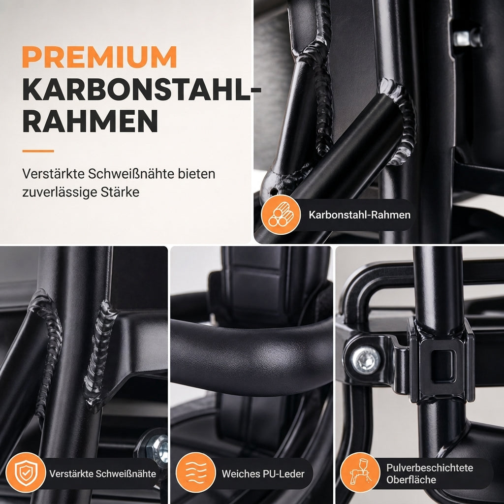 📢📢50% RABATT !!⏰Fahrradkindersitz mit Rückenlehne und Polster für Mountainbikes, Outdoor-Fahrten mit Eltern und Kind