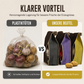 🥔 50 % RABATT 📦 Vliesstoff-Gemüsebeutel, groß, für Kartoffeln, Zwiebeln und Gemüse 🧅