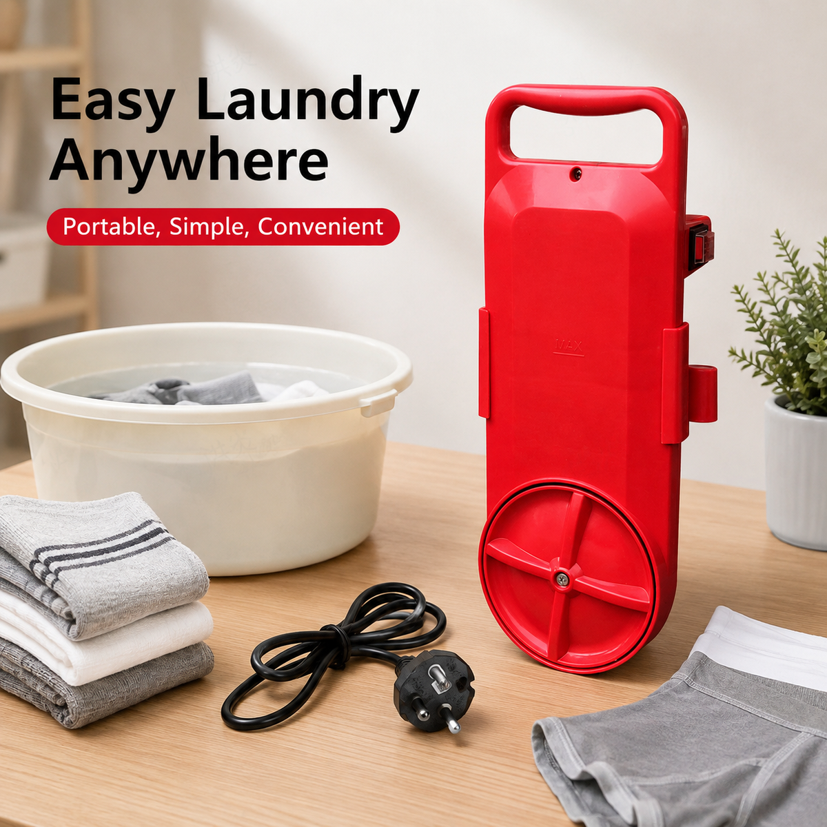🧼Kleine, tragbare Waschmaschine🛏️Mini-Waschmaschine für zu Hause und unterwegs – ideal zum Waschen von Socken und Unterwäsche auf Geschäftsreisen und im Urlaub