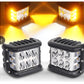 1 Kaufen, 1 Gratis-Auto Dual Sides LED Dual Color Licht（Kostenloser Versand）