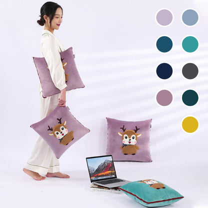 Nettes Geschenk * 2 in 1 - Faltbare Decke und Kissen