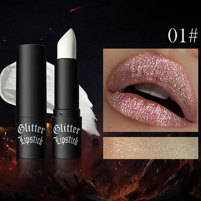 💖Valentinstag-Aktion🌹Matte permanente Lippenstifte mit feinem Glitter